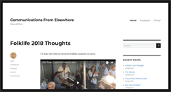 Desktop Screenshot of elsewhere.org